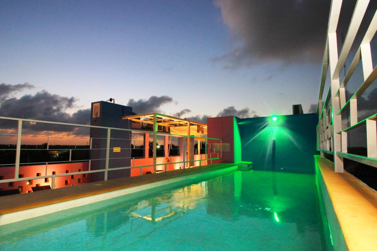 Hotel Arcoiris Tulum Pueblo Buitenkant foto