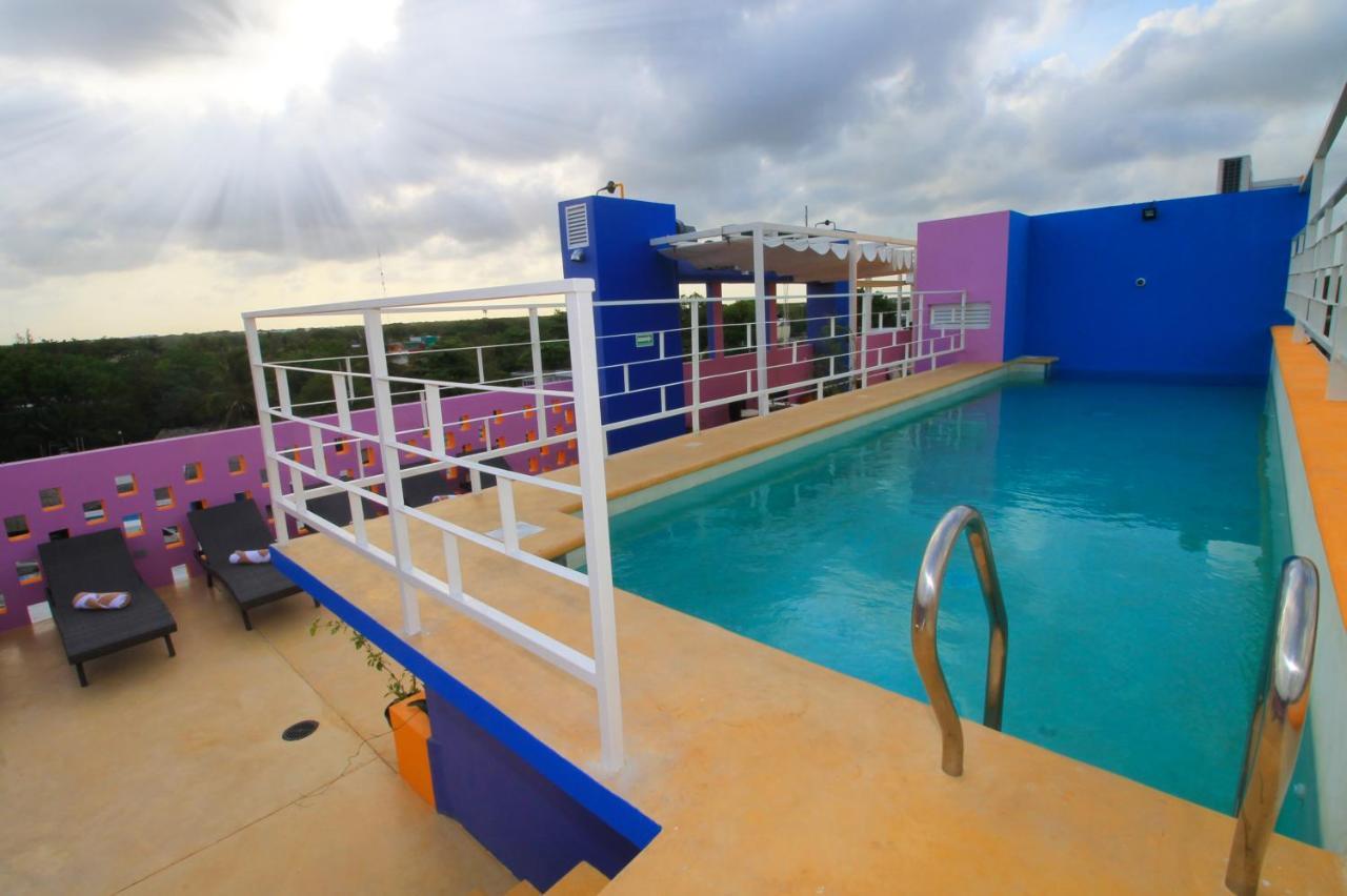 Hotel Arcoiris Tulum Pueblo Buitenkant foto